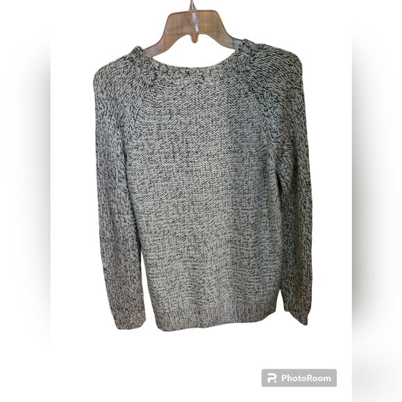 Black & White Knit Sweater - Picture 2 of 3